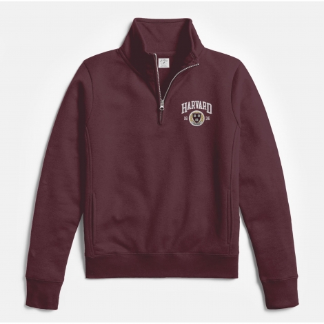 embroidered quarter zip