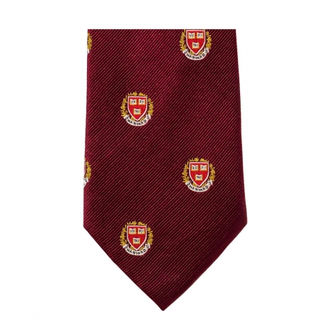 Harvard Seal Silk Tie Harvard Seal Silk Tie