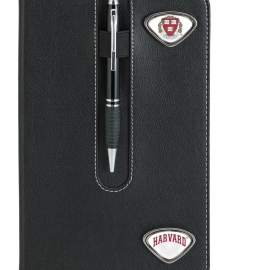 Harvard University Notebook with Custom Medallions Harvard University Notebook with Custom Medallions