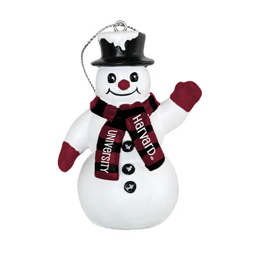 harvard top hat snowman ornament harvard top hat snowman ornament