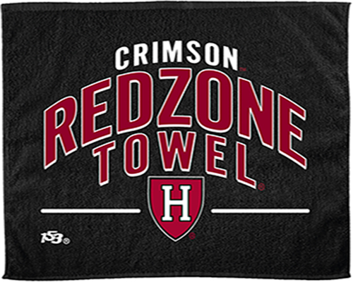 Football Red Zone Harvard Towel